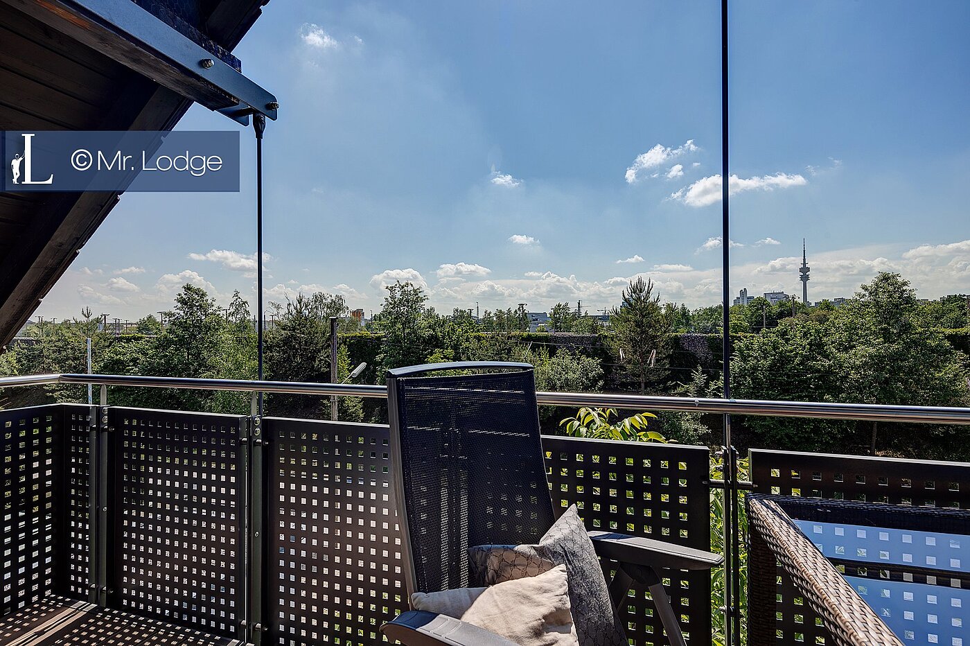 Appartement au dernier étage avec 3 pièces | München-Hasenbergl | 1803D9 | Fernblick