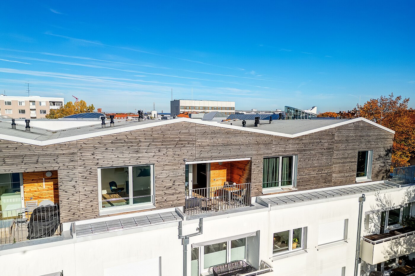 Appartement au dernier étage avec 2 pièces | München-Maxvorstadt | 701661 | Ansicht Penthouse