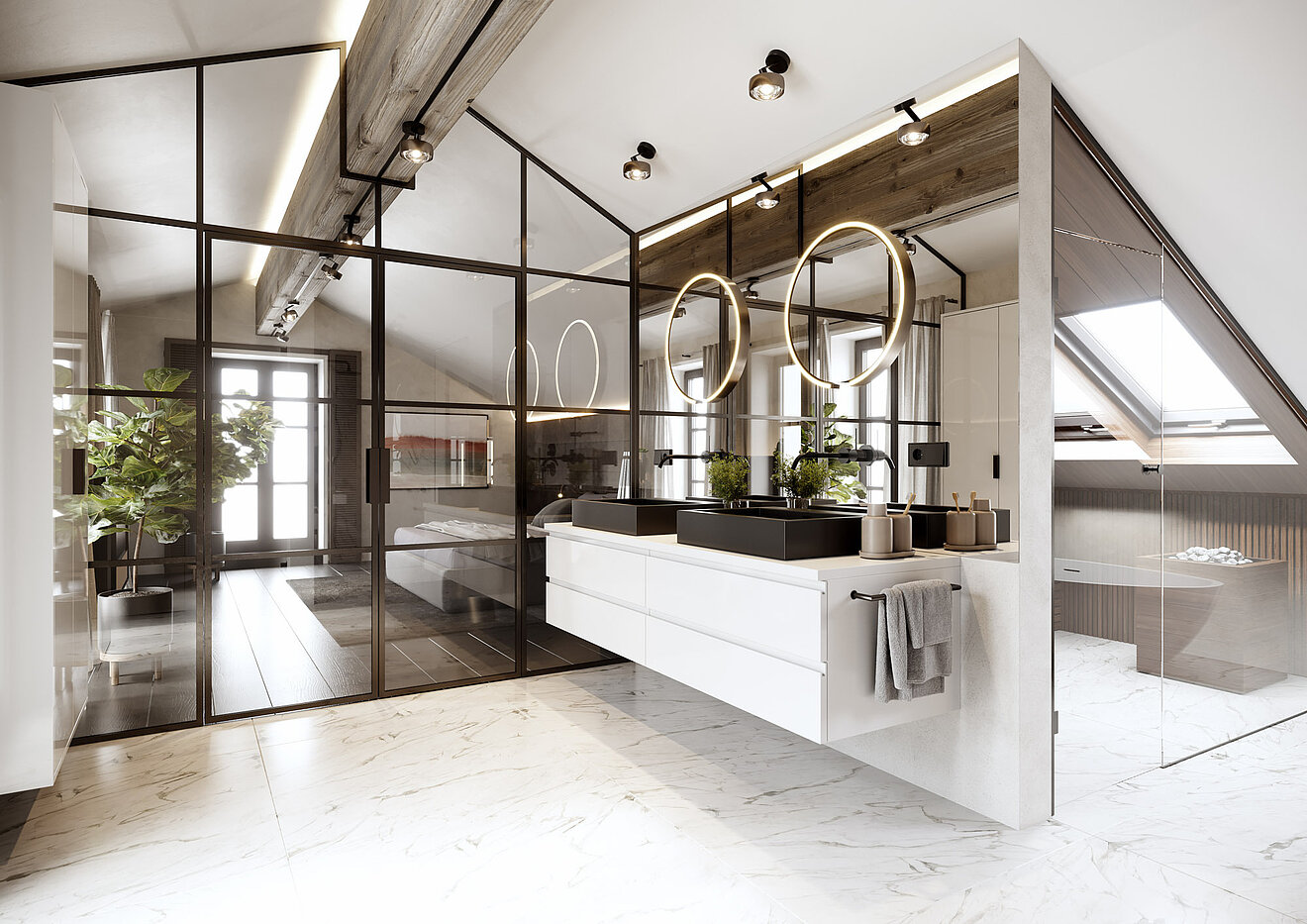 Propriété particulière avec 15 pièces | Bad Wiessee | 701592 | Landhaus Master Bath