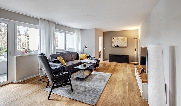 Appartement avec 3.5 pièces | München-Au | 704231 | Wohnzimmer