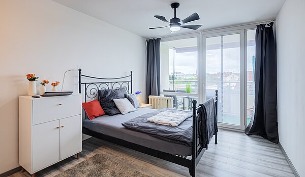 Appartement avec 1 pièce | München-Haidhausen | 70482 | Schlafbereich