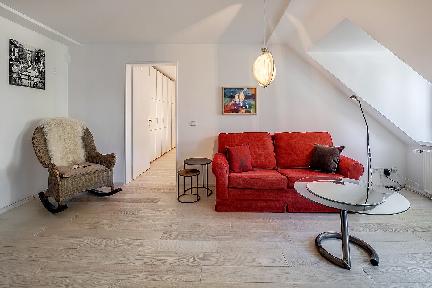 Appartement avec 2 pièces | München-Isarvorstadt | 70089 | Wohnbereich