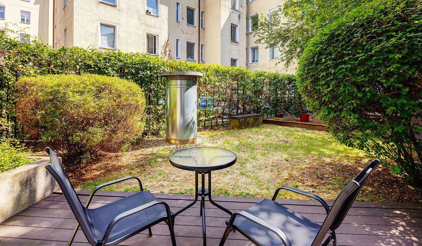 Appartement avec 2 pièces | München-Au | 70108 | Blick in den Hof