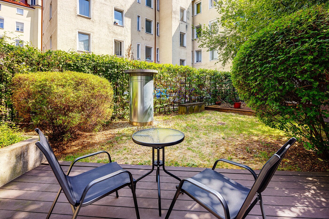 Appartement avec 2 pièces | München-Au | 70108 | Blick in den Hof