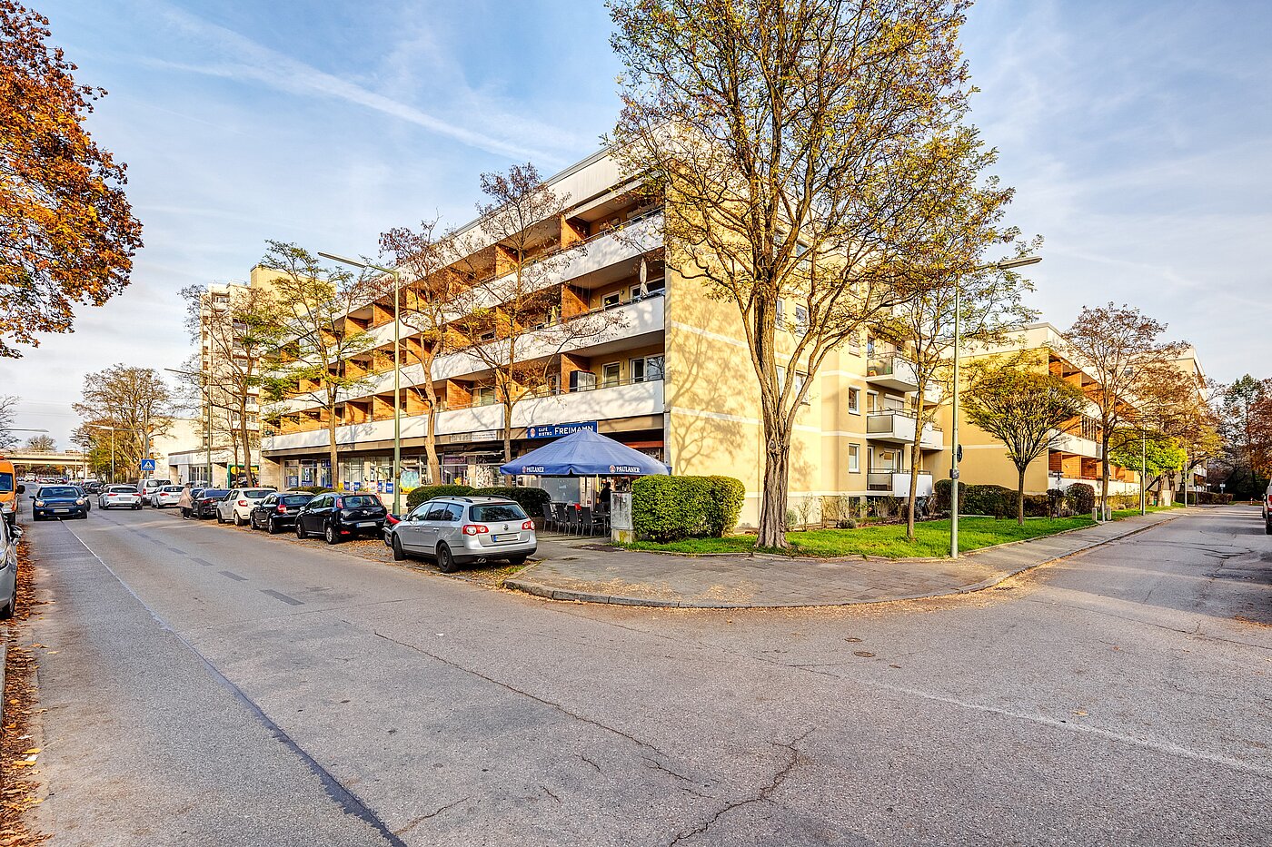 Appartement avec 2 pièces | München-Freimann | 70158 | Ansicht von der Straße