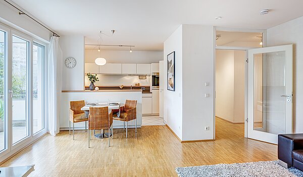 Appartement avec 3 pièces | München-Neuhausen | 70489 | Blick zur Diele