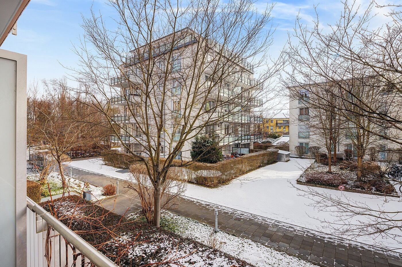 Appartement avec 2 pièces | München-Bogenhausen | 70396 | Blick vom Balkon...