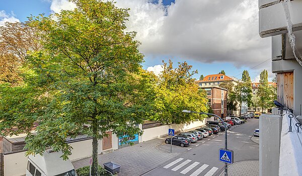 Appartement avec 1 pièce | München-Maxvorstadt | 700022 | Blick vom Balkon