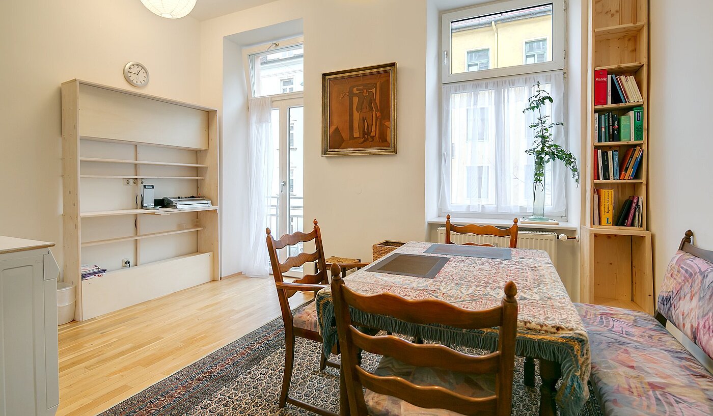 Appartement avec 2 pièces | München-Haidhausen | 1807ML2 | ...und französischem Balkon