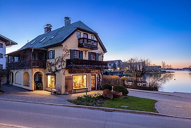 Rottach-Egern : Sur la promenade du lac