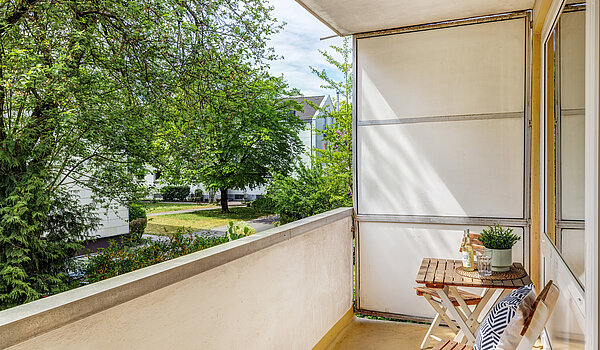 Appartement avec 1 pièce | München-Ramersdorf | 70416 | ...zum ruhigen Innenhof