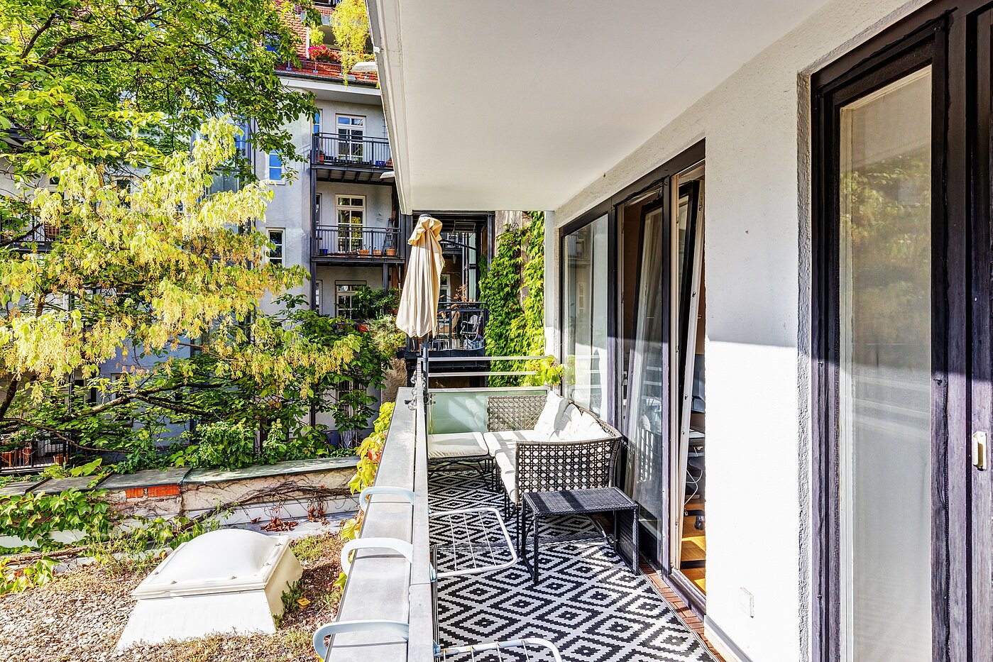 Appartement avec 2 pièces | München-Maxvorstadt | 70497 | Balkon