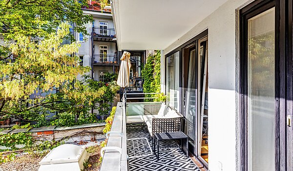 Appartement avec 2 pièces | München-Maxvorstadt | 70497 | Balkon