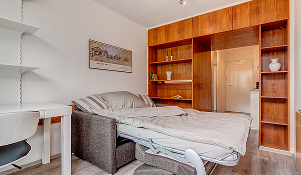 Apartment avec 1 pièce | München-Maxvorstadt | 70448 | Schlafcouch