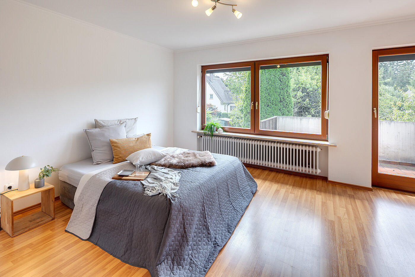 Maison d'angle mitoyenne avec 5.5 pièces | München-Trudering | 702531 | Schlafzimmer mit...