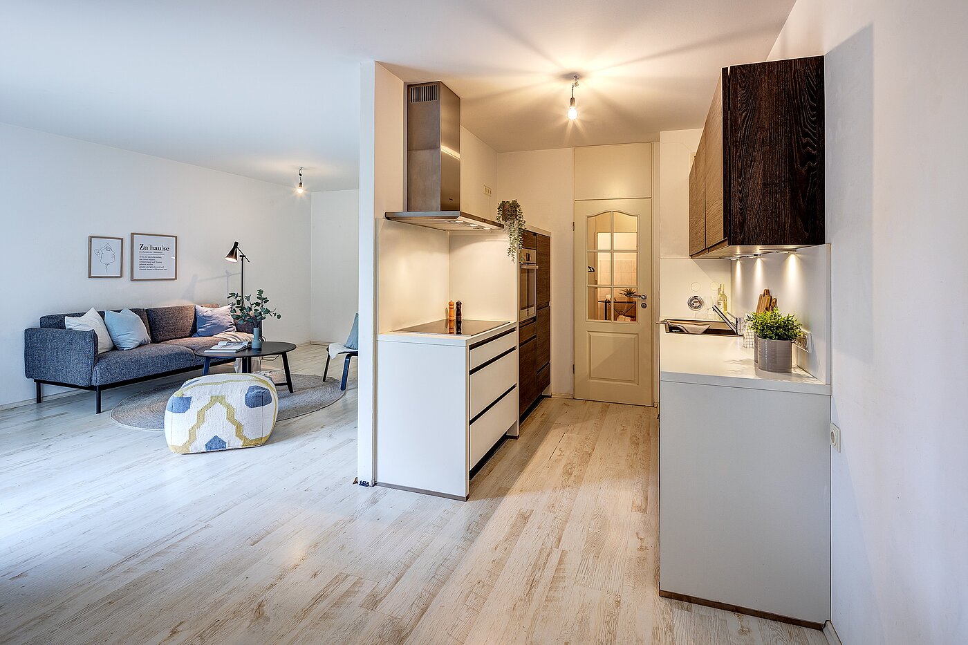 Appartement au rez-de-chaussée avec 2.5 pièces | München-Harlaching | 70018 | Offene Küche