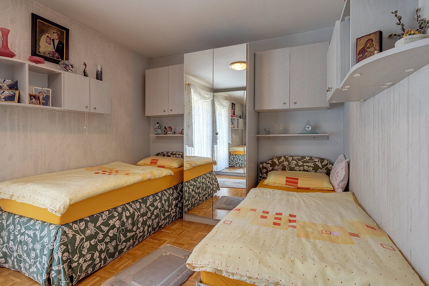 Appartement au rez-de-chaussée avec 3 pièces | München-Untermenzing | 1806ML6 | Ruhiges Schlafzimmer