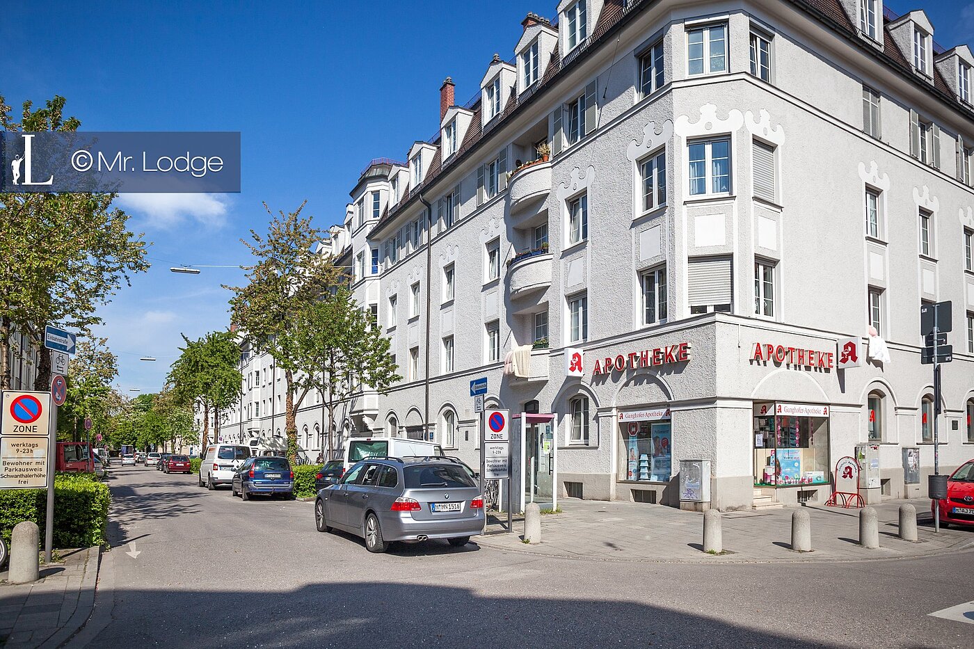 Appartement avec 2 pièces | München-Schwanthalerhöhe | 1702ML2 | Apotheke gegenüber