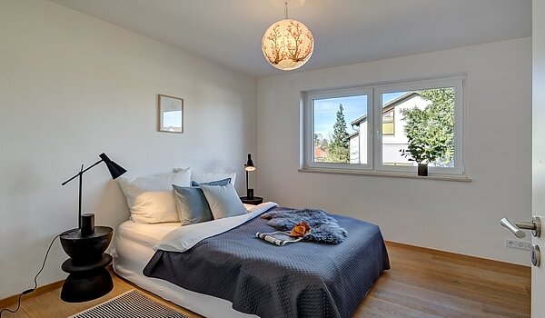 Appartement avec 4 pièces | Ismaning | 700081 | Schlafzimmer im Obergeschoss