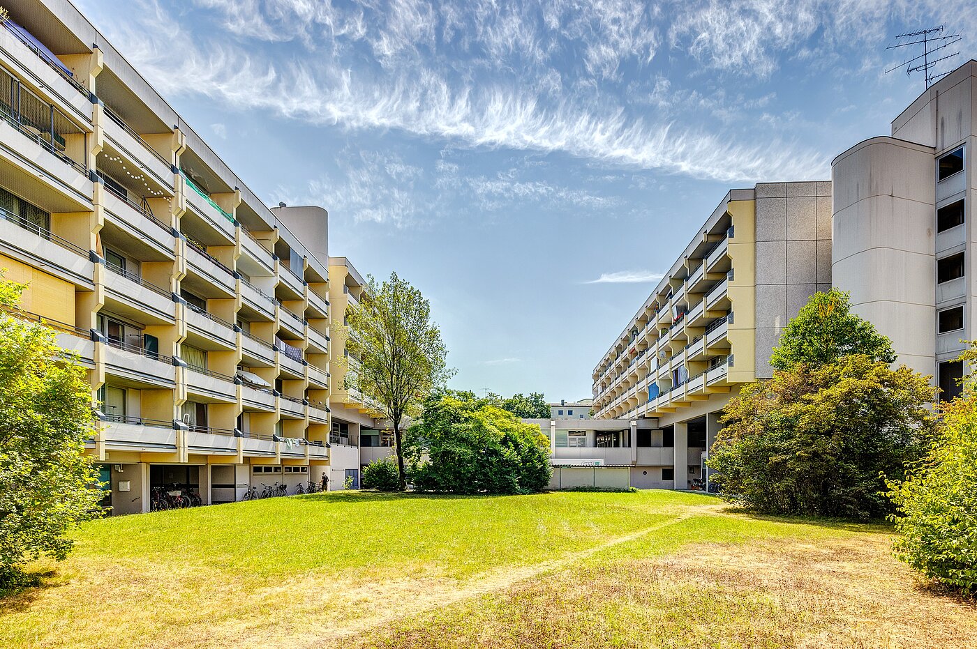 Appartement avec 1 pièce | München-Berg am Laim | 2301ML4 | Innenhof