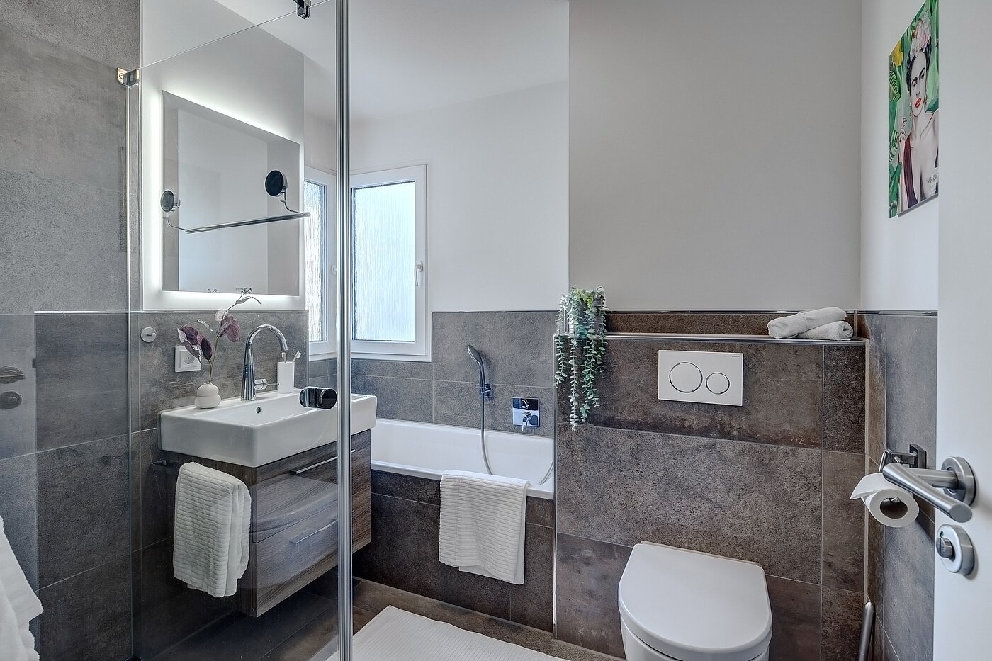 Appartement avec 4 pièces | Ismaning | 700081 | Stilvolles Badezimmer