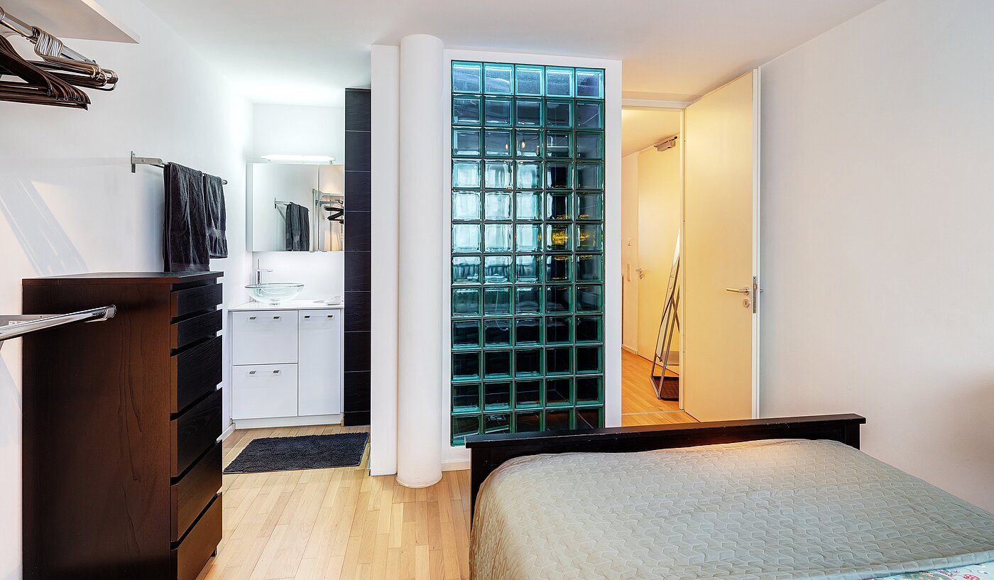 Appartement avec 2 pièces | München-Au | 70108 | Schlafzimmer mit Bad