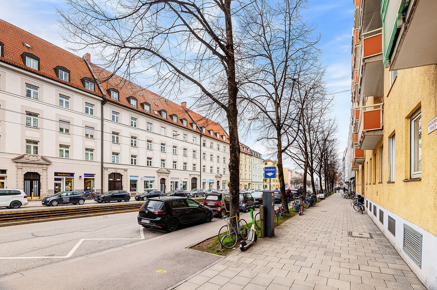 Appartement au rez-de-chaussée avec 2 pièces | München-Schwabing | 70394 | Straße
