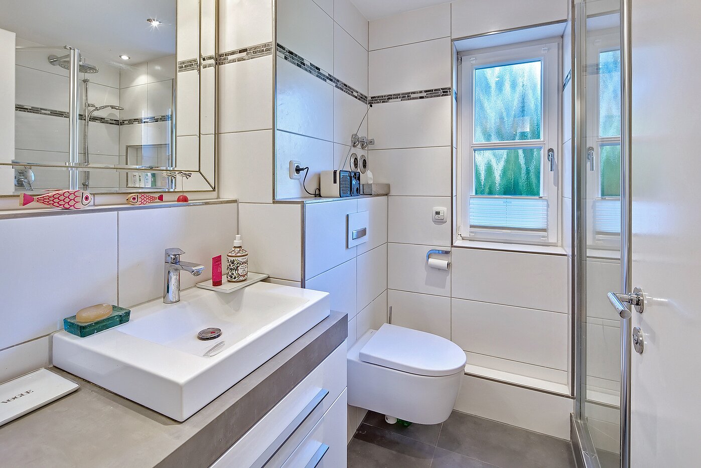 Appartement au rez-de-chaussée avec 2 pièces | München-Obermenzing | 70280 | Bad