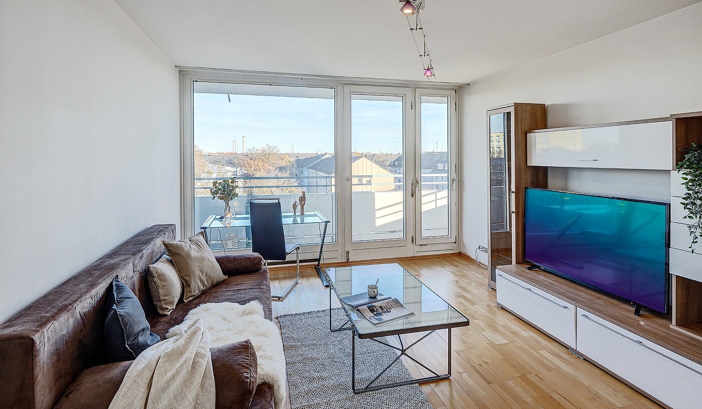 Appartement avec 2 pièces | München-Sendling-Westpark | 2010ML9 | Helles Wohnzimmer...