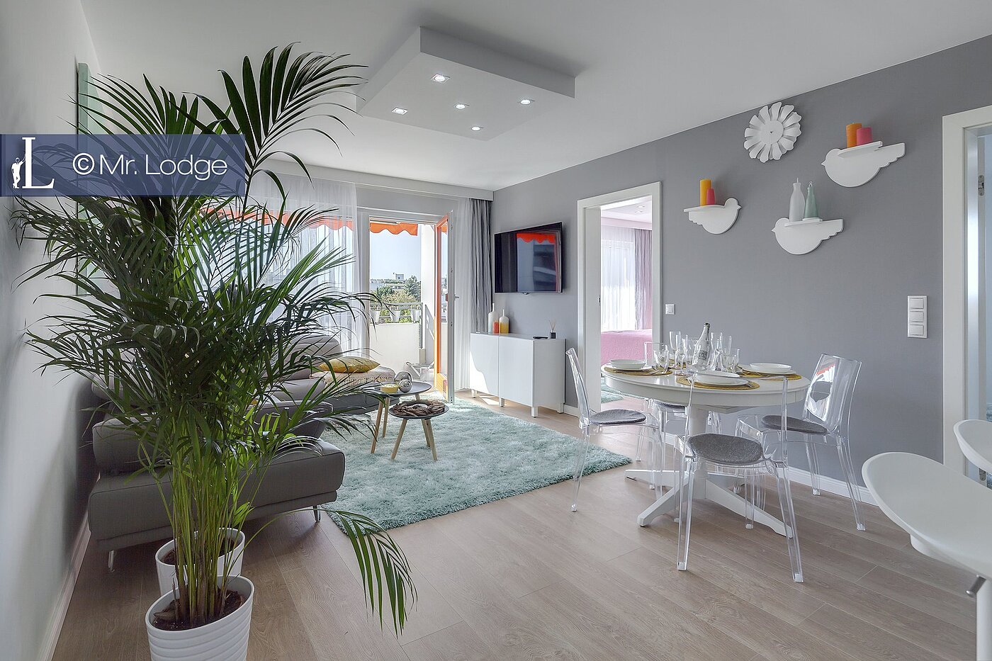 Appartement avec 4 pièces | 1609ML4 | Wohnzimmer mit Essplatz