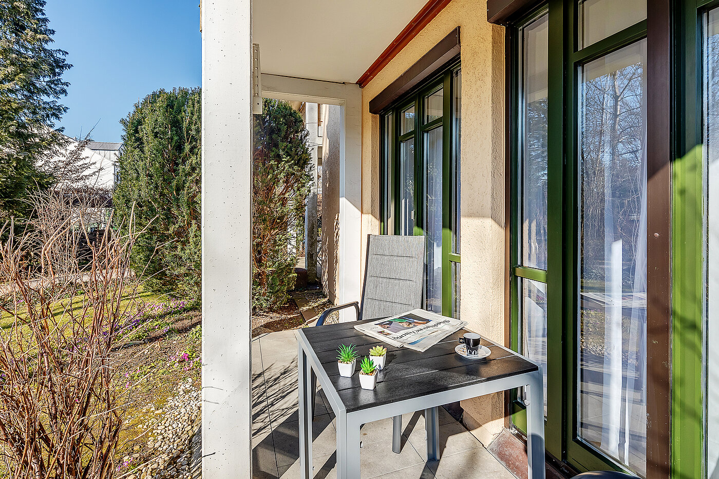 Appartement au rez-de-chaussée avec 2 pièces | München-Feldmoching | 70424 | Sonnige Westterrasse