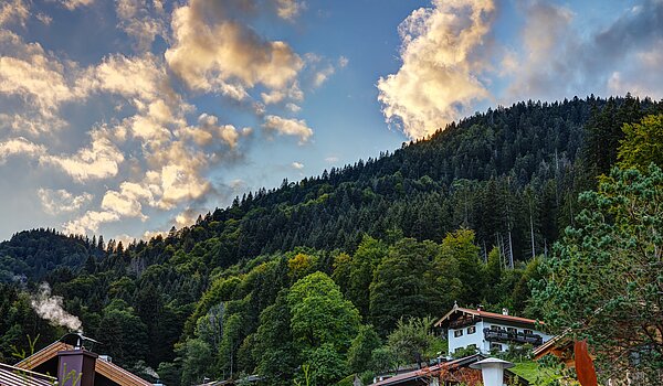 Maison d'angle mitoyenne avec 3 pièces | Kreuth | 70037 | Blick auf den Hirschberg