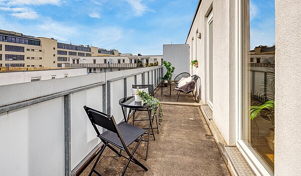 Appartement avec 2.5 pièces | München-Schwanthalerhöhe | 2210ML2 | ... mit Süd-Ausrichtung