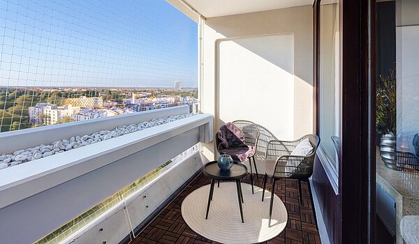 Appartement avec 1 pièce | München-Bogenhausen | 70457 | Loggia