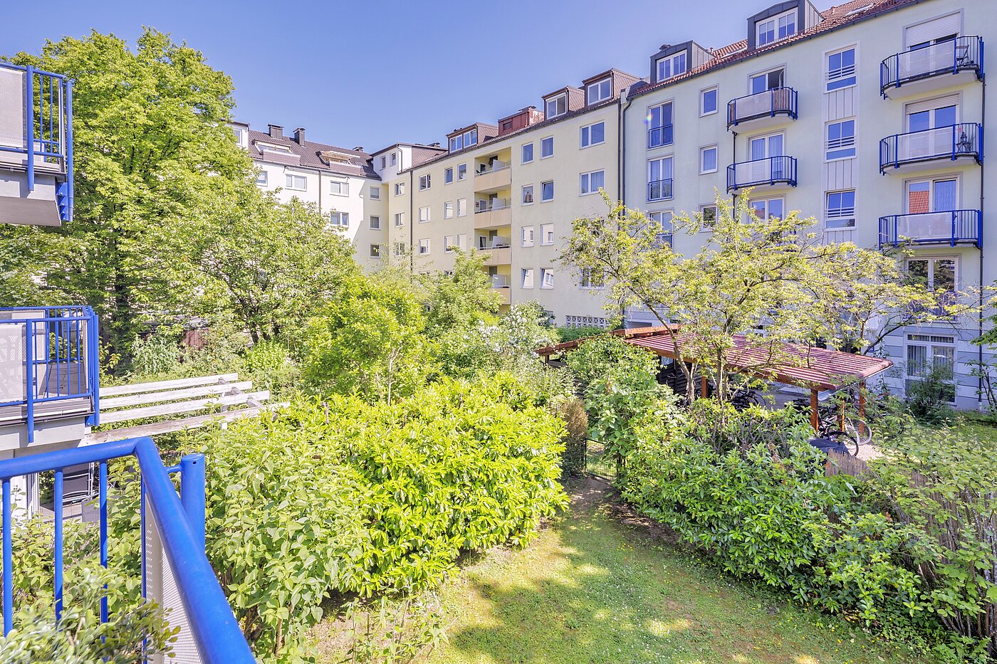 Appartement avec 2 pièces | München-Laim | 70226 | Ausblick ins Grüne
