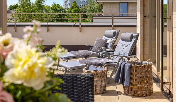 Penthouse avec 3.5 pièces | München-Oberföhring | 70237 | ...und entspannen