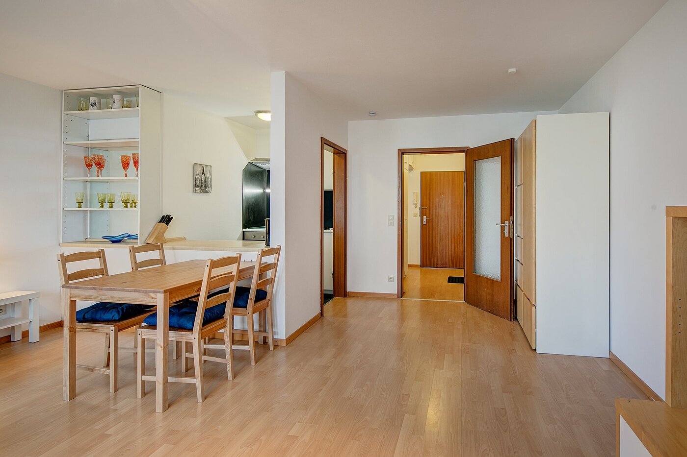 Appartement avec 1 pièce | München-Nymphenburg | 1904ML3 | Blick zur Diele