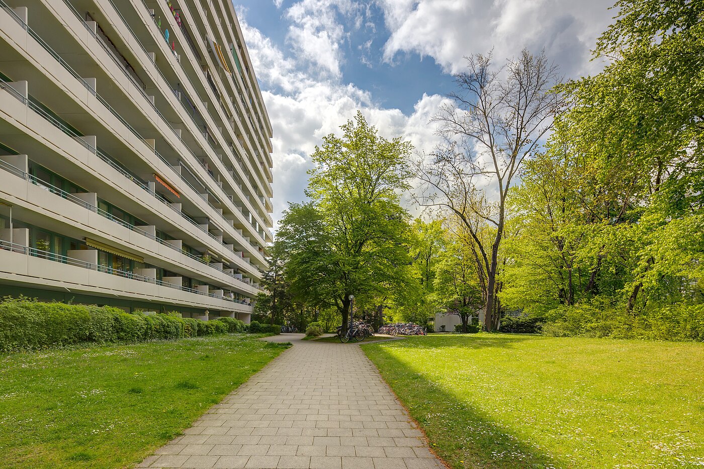 Appartement avec 2 pièces | München-Sendling-Westpark | 2204ML2 | Zugang zum Haus