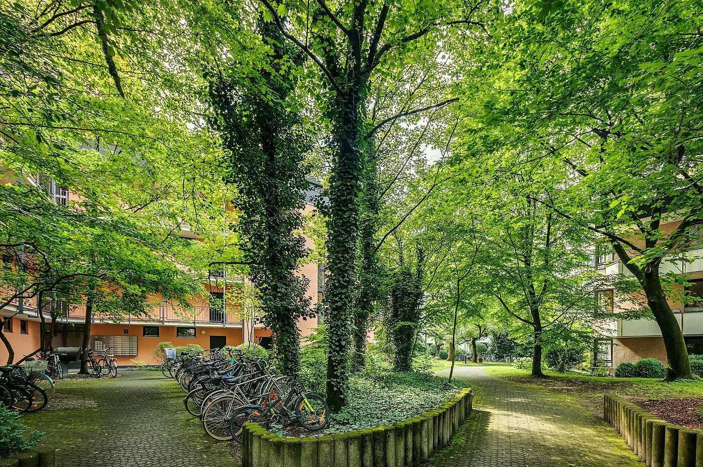 Appartement avec 1 pièce | München-Haidhausen | 2102ML4 | Zugang zum Haus im Sommer