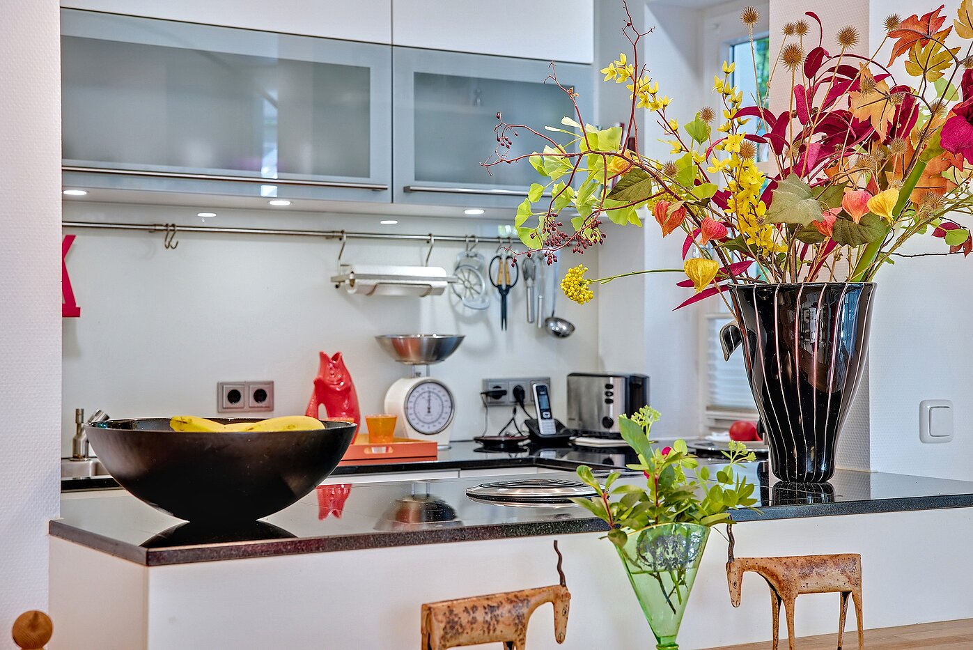 Appartement au rez-de-chaussée avec 2 pièces | München-Obermenzing | 70280 | Detailaufnahme Küche