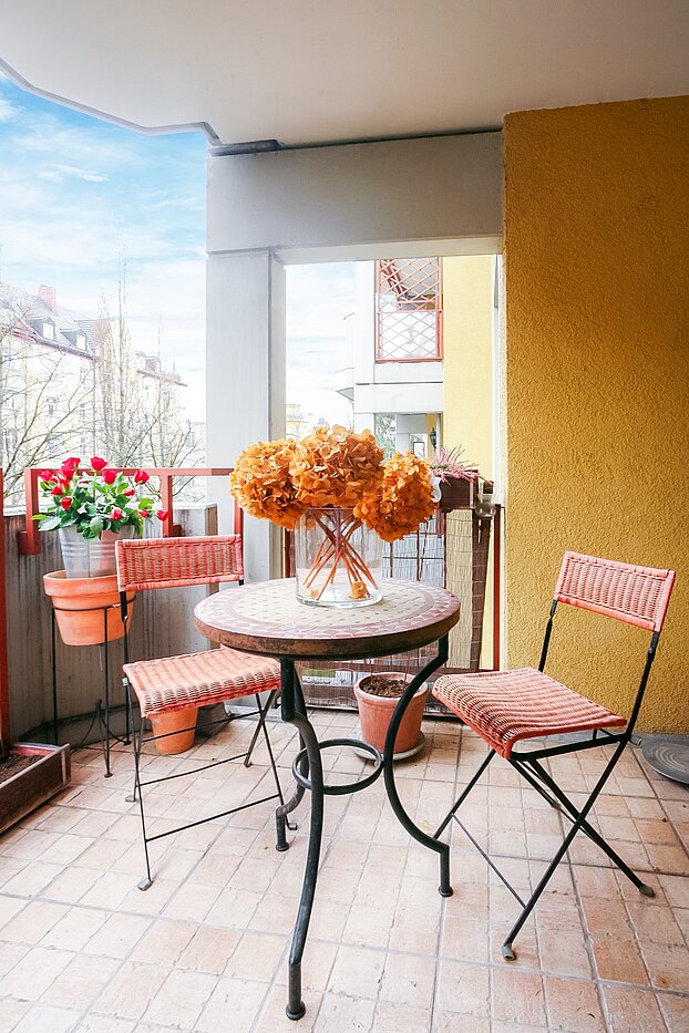 Appartement avec 3 pièces | München-Au | 2003ML17 | große Loggia Richtung Südost