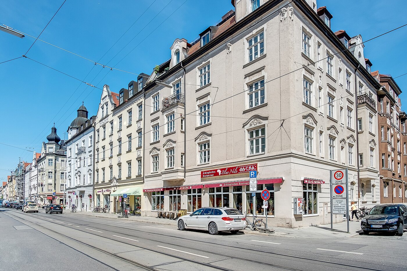 Appartement avec 2 pièces | München-Schwabing | 2205ML71 | ...Restaurants gleich in der Umgebung