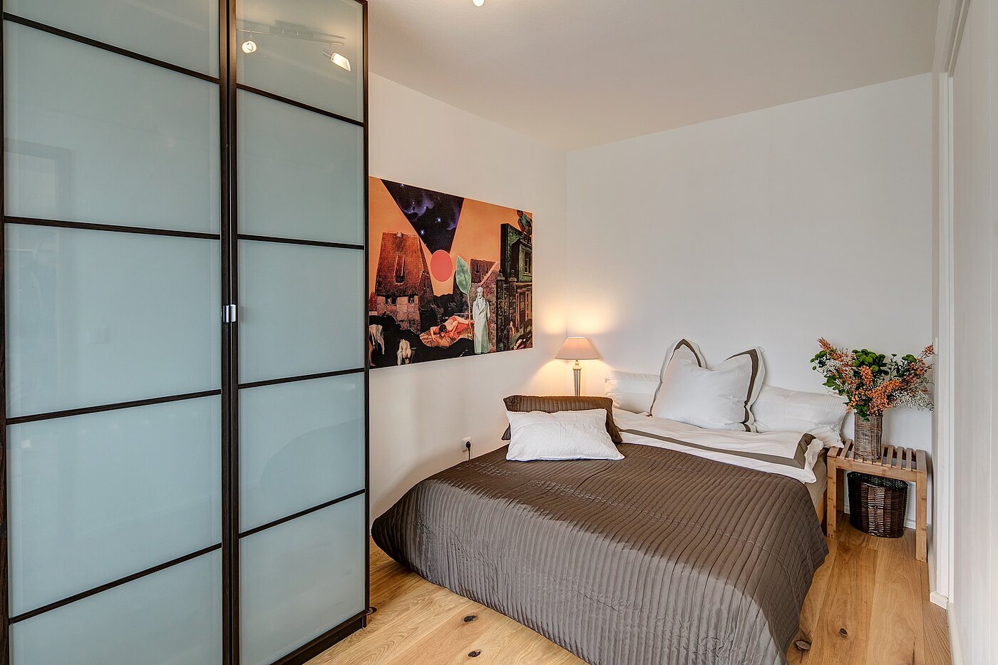 Appartement avec 1.5 pièces | München-Obergiesing | 70136 | ...Schlafbereich
