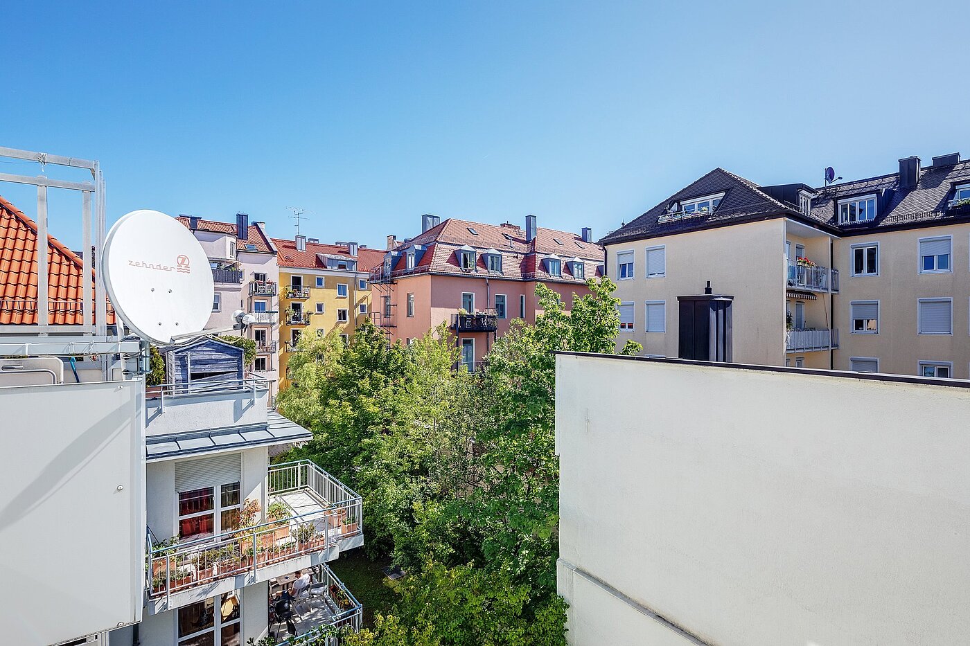 Appartement avec 1 pièce | München-Neuhausen | 2010ML6 | ...mit Blick über Neuhausen