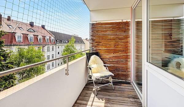 Appartement avec 1 pièce | München-Neuhausen | 702271 | ...Ausblick in...