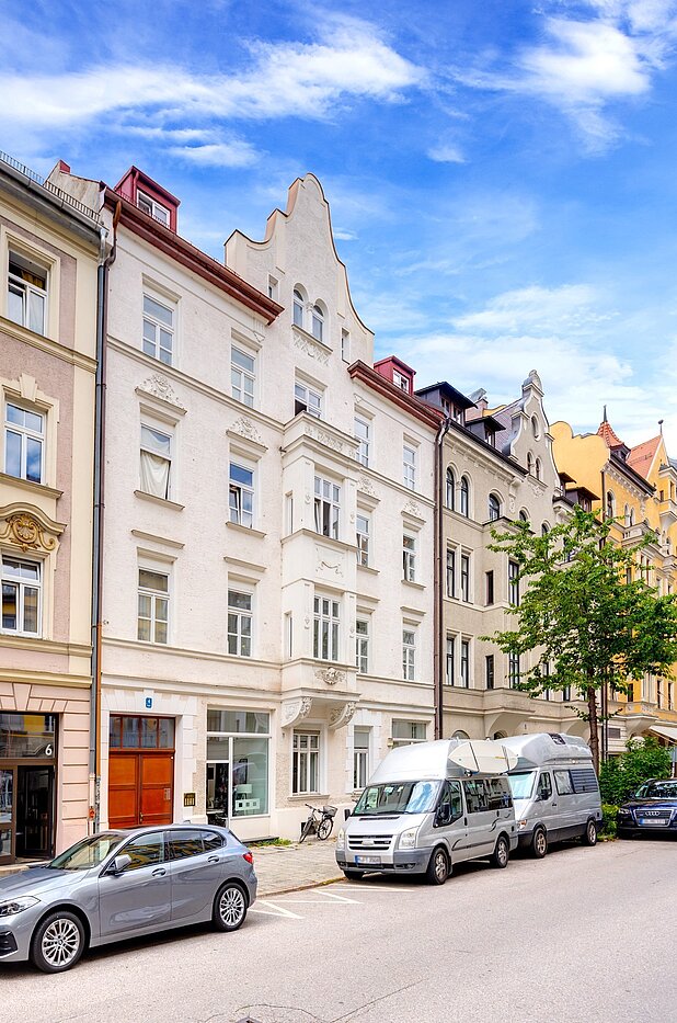 Appartement au dernier étage avec 1 pièce | München-Sendling | 700402 | Vordergebäude unter Denkmalschutz