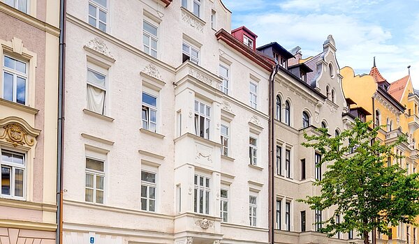Appartement au dernier étage avec 1 pièce | München-Sendling | 700402 | Vordergebäude unter Denkmalschutz