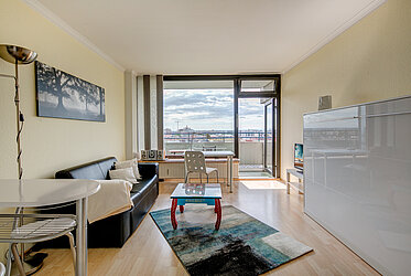 Au-Haidhausen : bail emphytéotique dans un emplacement privilégié – appartement 1 pièce avec vue panoramique – libre