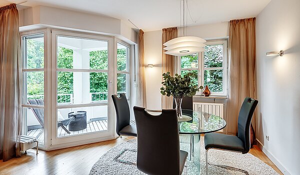 Appartement avec 3 pièces | München-Harlaching | 2108ML3 | ...Essbereich mit Zugang...