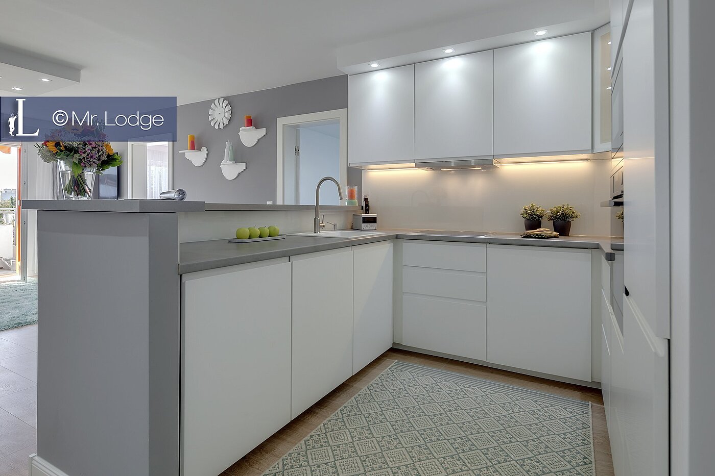Appartement avec 4 pièces | 1609ML4 | Blick in die Küche